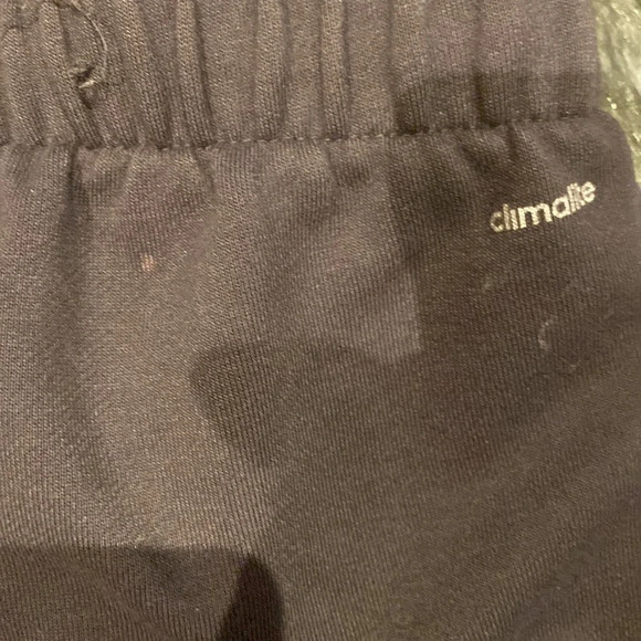 Adidas climalite grey orange striped boy jogger Sz L - Picture 9 of 10